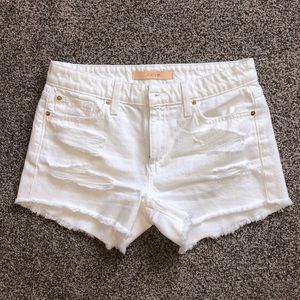 New Joes Jeans White Shorts, sz 25